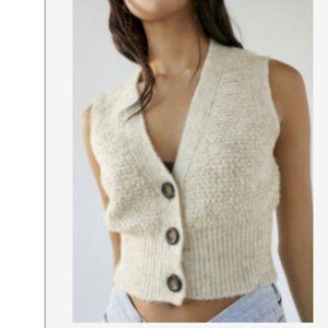 Urban Outfitters Paige Textured Sweater Vest